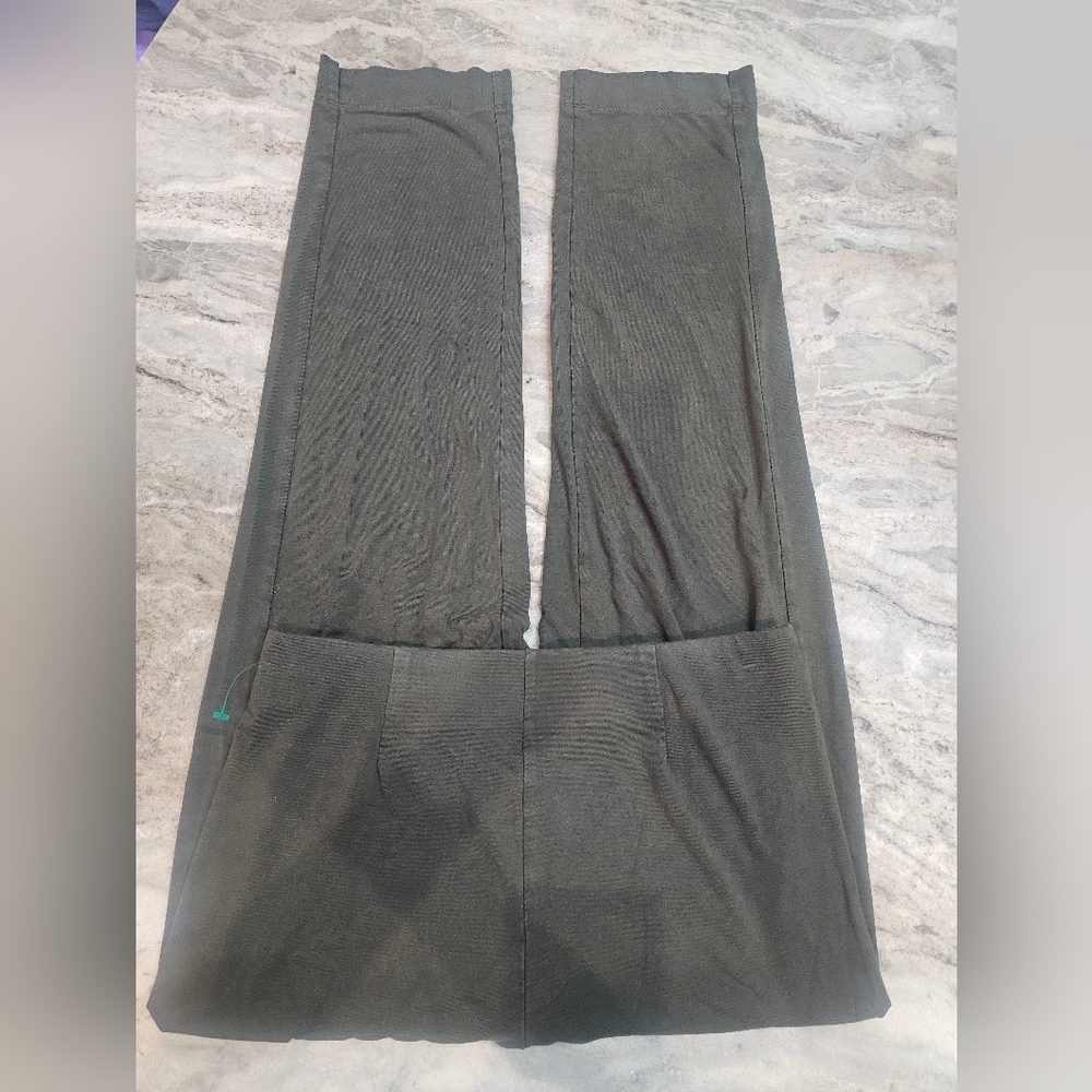 J. Jill Wearever Collection Pants XS Olive Green Pull-On Travel Comfort Stretch